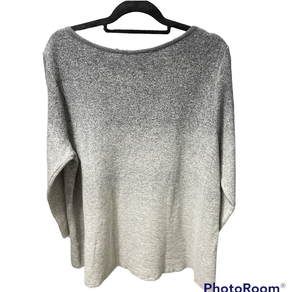 ❤️- 2 FOR $20--Simply Vera ---Vera Wang. Women's Ombre Top Size XL - Picture 2 of 8